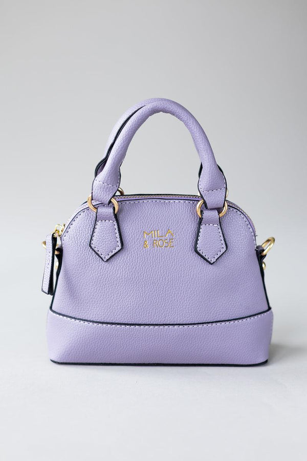 lavender-girls-crossbody-purse Mila &  Rose - Sophia's Style-Lavender Girl's Crossbody Purse-Default Title--1